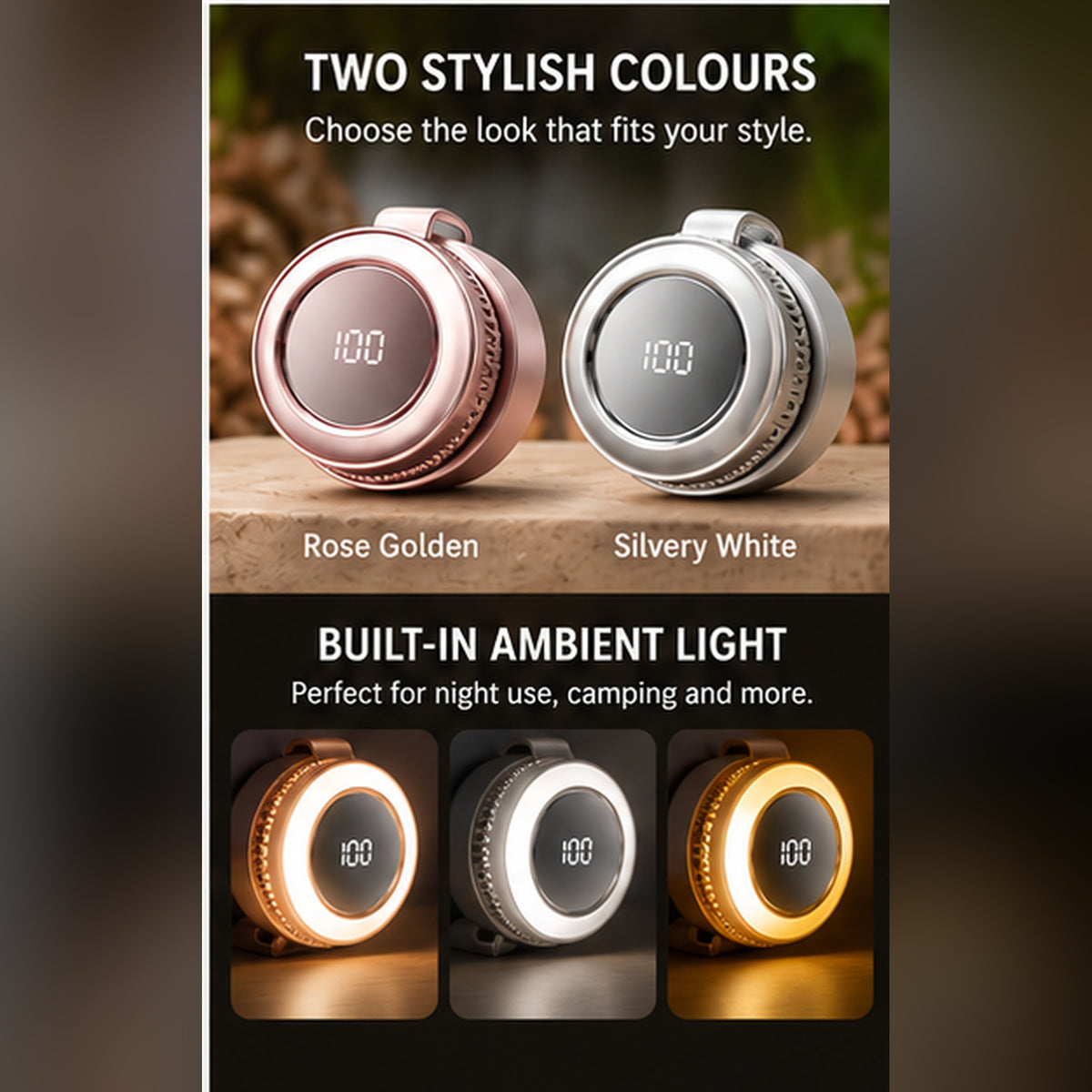 NovaFlow MagCool both colours and ambient light