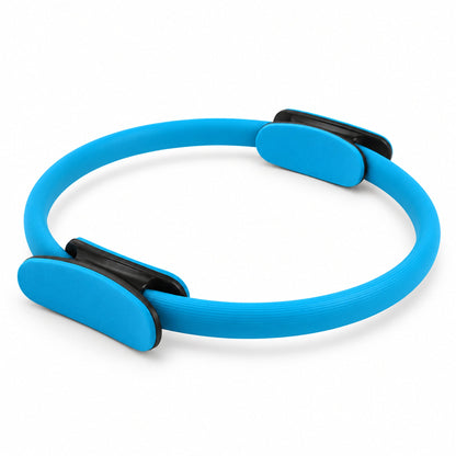 NovaFlow Pilates Resistance Ring – Blue colour variant, padded dual handles